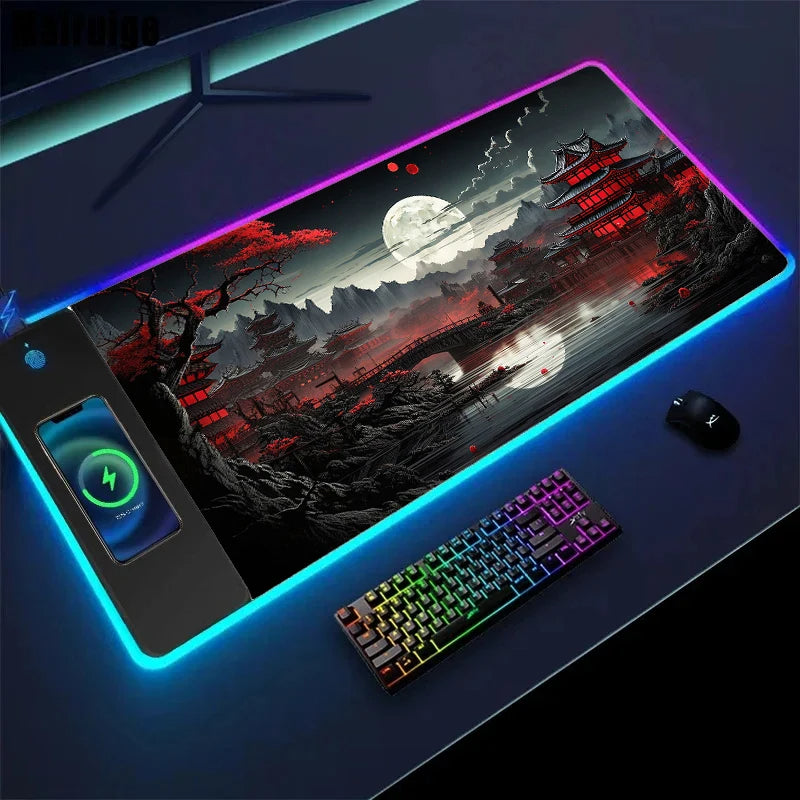 Mousepad cu încărcare wireless