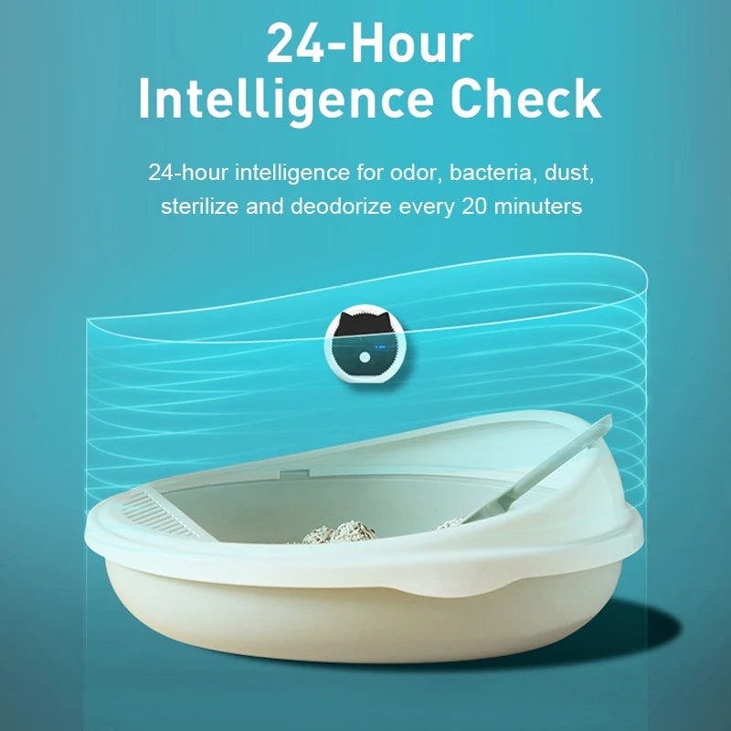 Purificator de aer inteligent pentru animale de companie