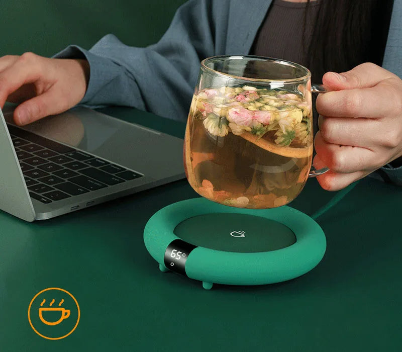 Suport de pahare inteligent pentru încălzit cană