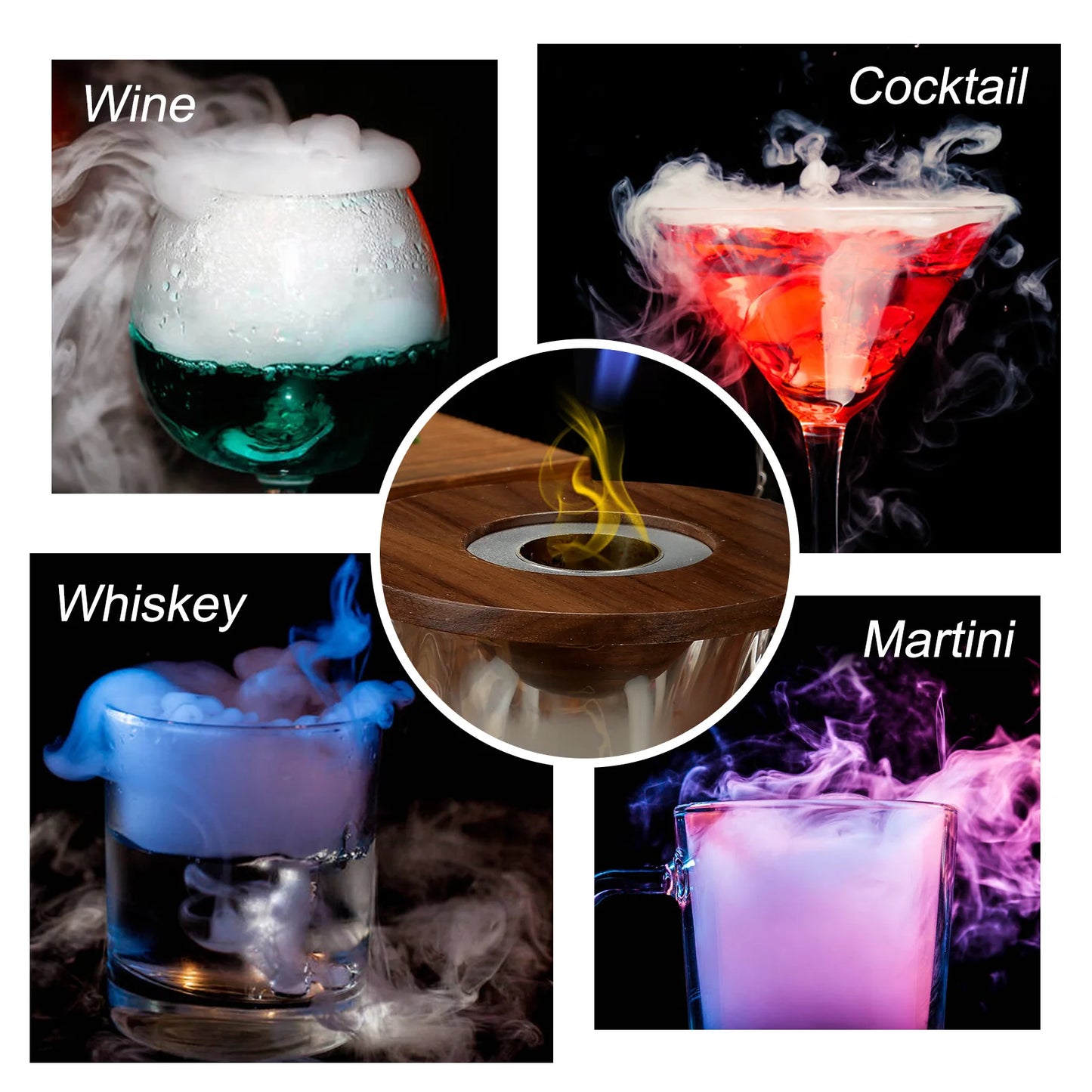 Kit afumătoare de băuturi