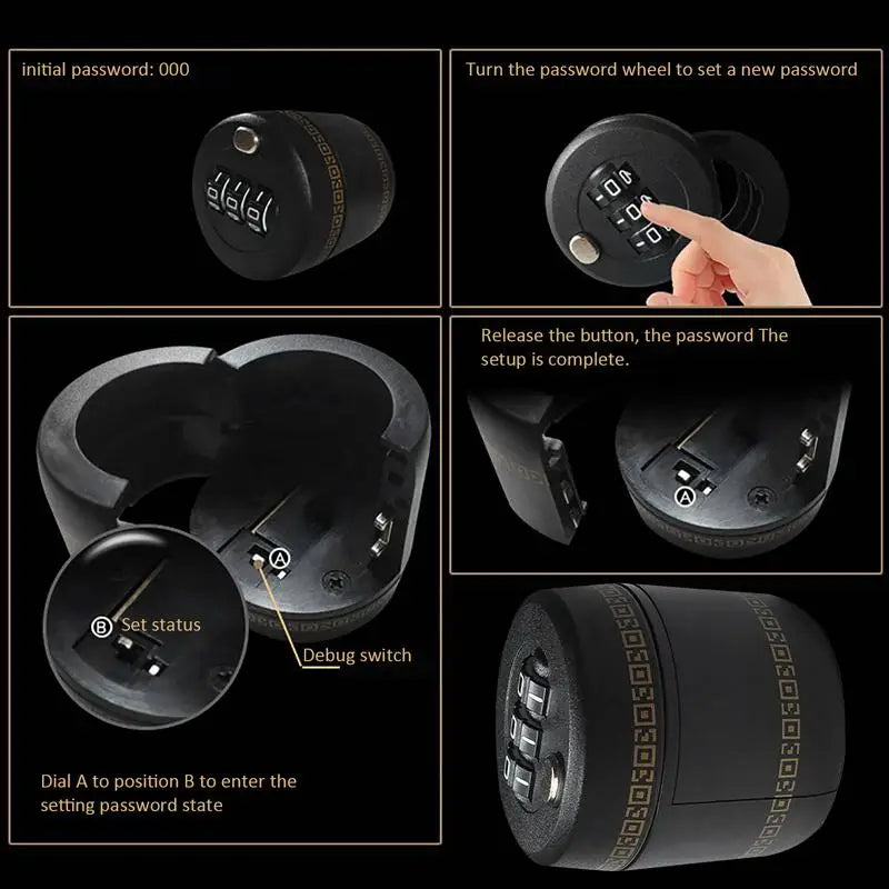 Încuietoare de sticlă