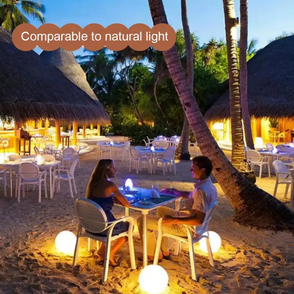 Lampă de noapte LED RGB reîncărcabilă în formă de ou