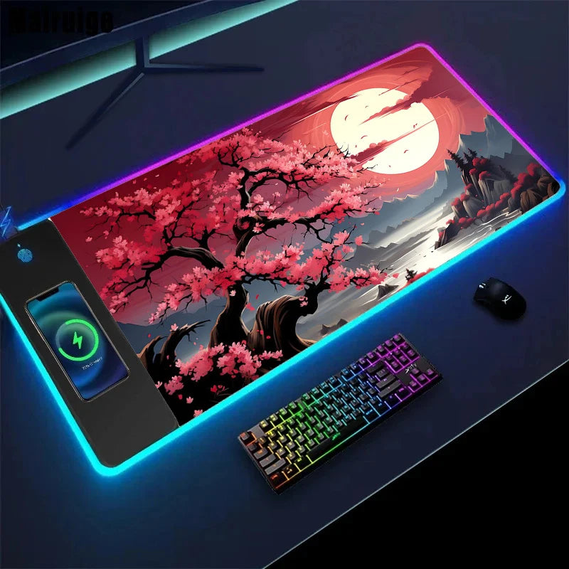 Mousepad cu încărcare wireless