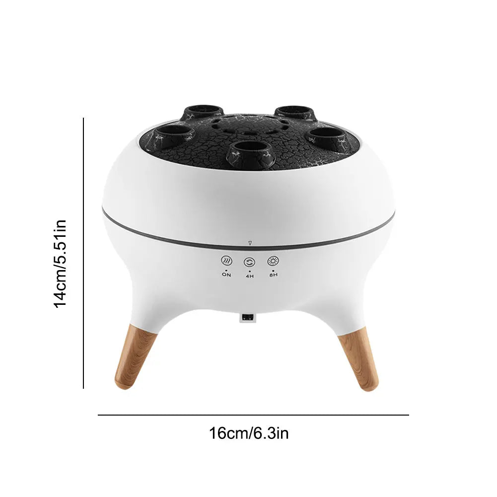 Umidificator cu abur in forma de jellyfish