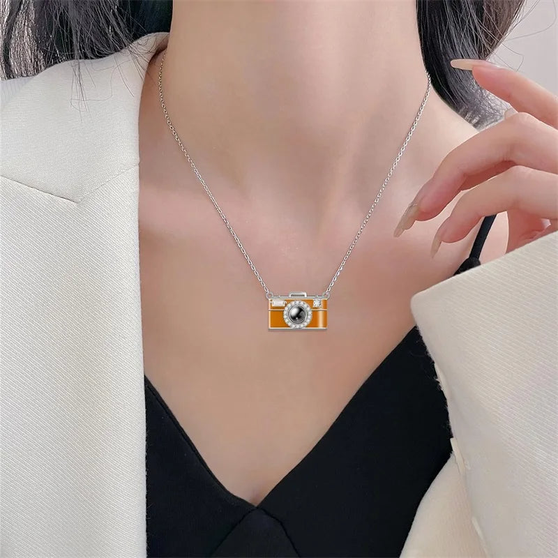 Colier personalizat cu cameră foto