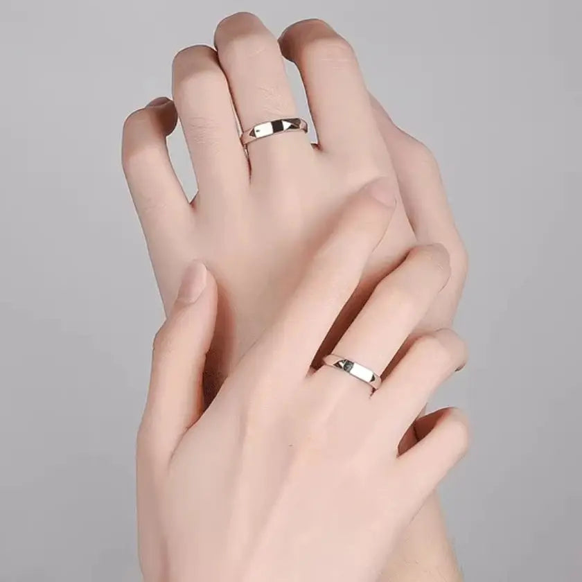 Inele pentru îndrăgostiți din argint 925