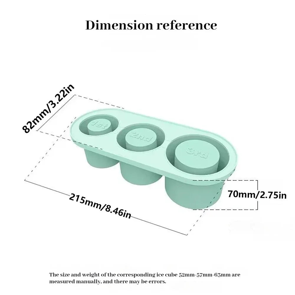 Aparat de silicon pentru cupe de gheață