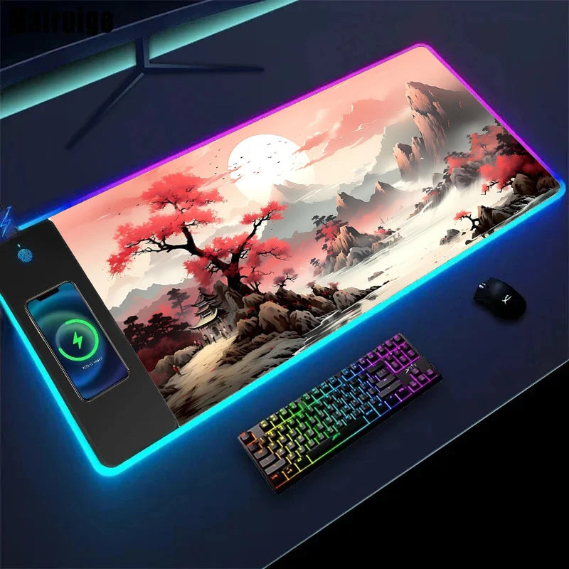 Mousepad cu încărcare wireless