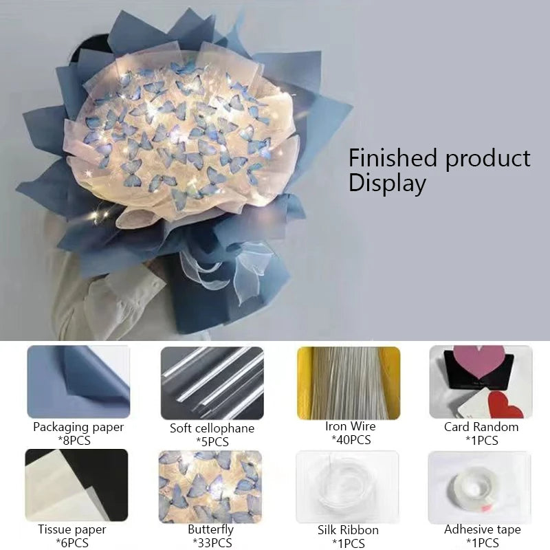 Buchete de fluturi Flori fluturi lucrate manual