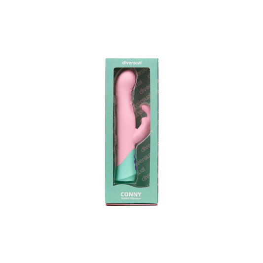 Vibrator cu dublă stimulare Diversual Pink