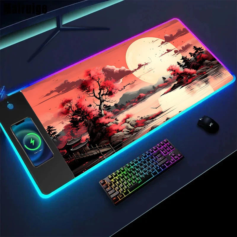 Mousepad cu încărcare wireless