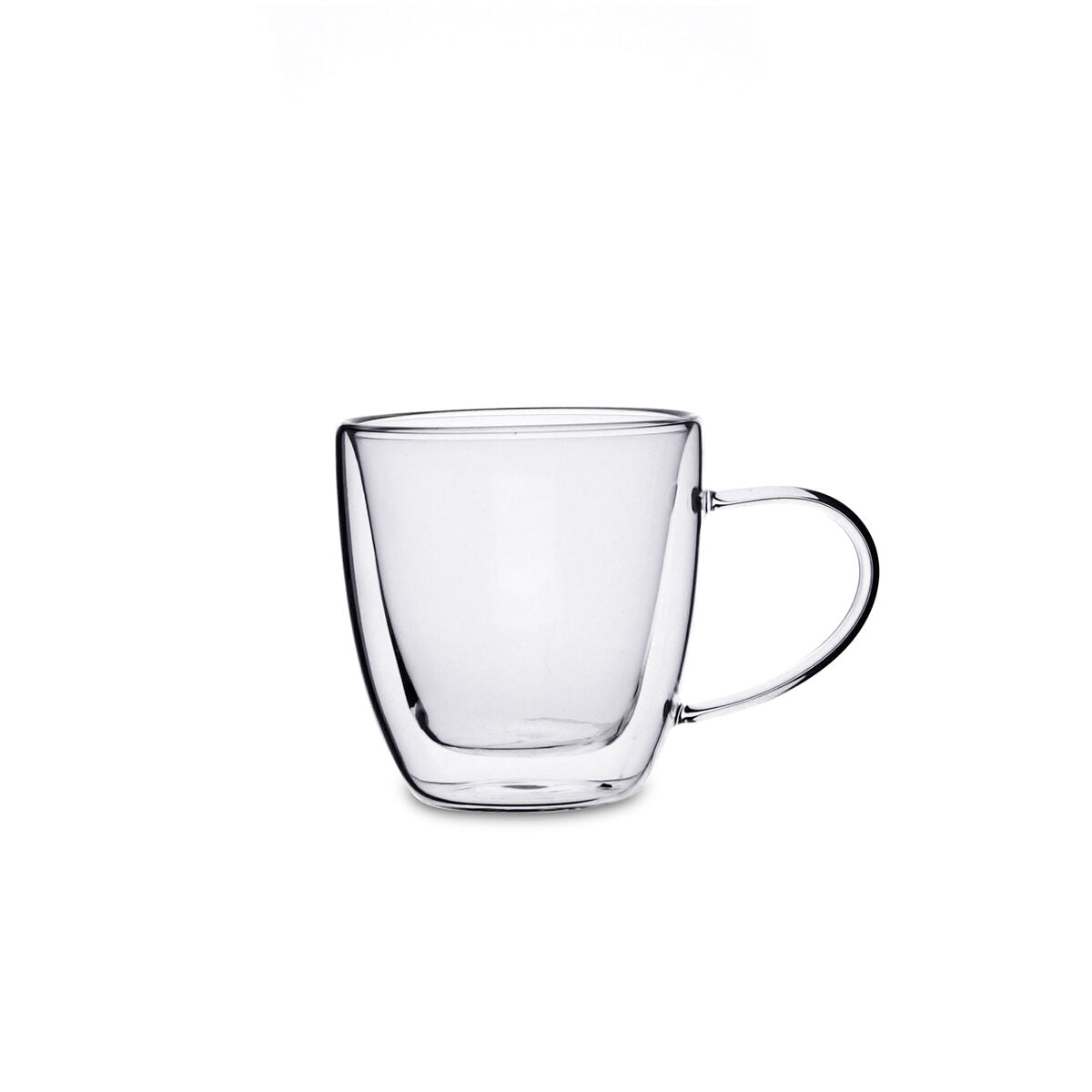 Tea and coffee cup Quid Serenia Transparent Glass 150 ml (6 Units)-1